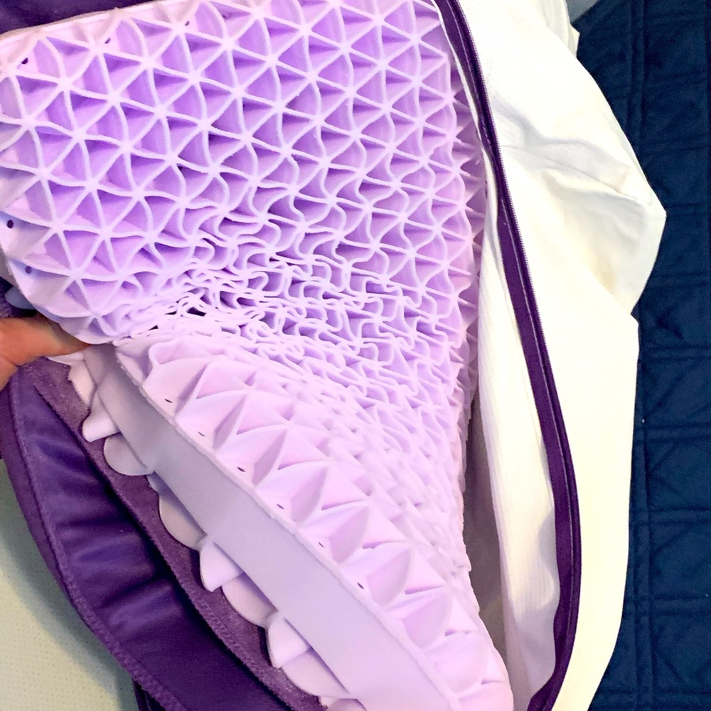 Brand new, PURPLE queen size pillow